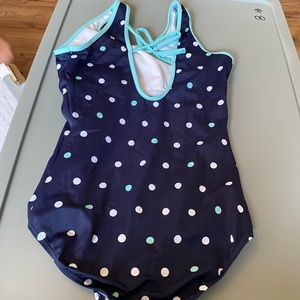 Lands End fancy Star swimsuit.  Girls size 14